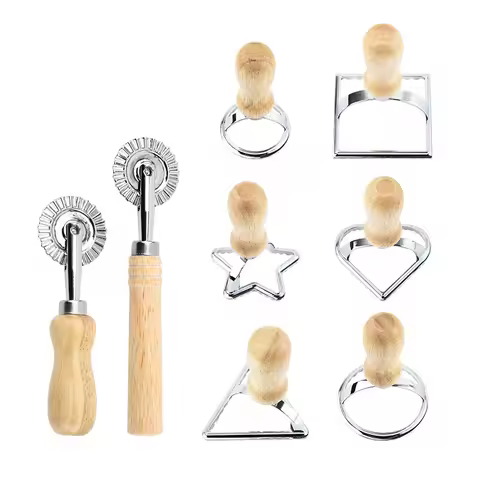 Ravioli Cutter Pastry Press Mold Dumpling Lace Embossing Device Ravioli Maker Mold Ravioli Stamp Coo