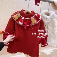 Chinese New Year Girls Knitted Dress 2024 Halloween Christmas Princess Dress Baby New Year New Year 