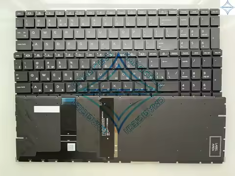 New AR RU US Arabic Russian English Backlit For HP ProBook 450 G8 455 G8 455R G8 650 G8 Laptop Noteb
