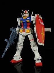 ROBOT魂 RX-78-2 升級滲墨線+水貼附送自改支架(非METAL BUILD天帝 肯普法 攻擊自由