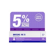 Benzac Ac 5% 15g for moderate acne gel
