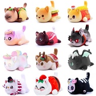 (23 styles!) Aphmat Meemeows Plush Food Cat Plushie Bundle Ahpmao French Fries Burger Pillow Toy Kaw