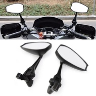 Motorcycle Adjustable Rear View Mirrors Side Mirrors Wide Angle Rearview Mirror Fit For ZONTES 368G 