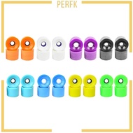 [Perfk] 4 Pieces 78A PU Wheels for Skateboard, Street Longboard Wheels Roller for Street, Park Rough