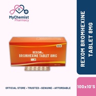 Bromhexine Tablet 8mg Box (Ubat cair kahak untuk dewasa)