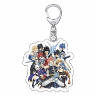 Fairy Tail Fairy Tail Keychain Nazlusige Leaorai Lusha Habi Wendi Charlulu Acrylic Pendant