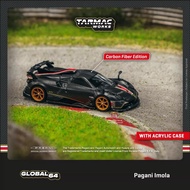 Tarmac Works Pagani Imola Matt Black Carbon Fiber (Diecast 1/64)