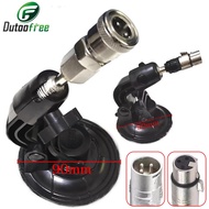 Suction Cup Mount 3XLR XLR Connector Suction Cup Angle Adjustable 65mm/90mm Suction Cup Bracket Acce