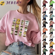 JEROMY Canned Kimchi Sweatshirt, Hoodie Gothic Korean Style Hoodie, Garment Kimchi Lover Street Style Crew-neck Unisex