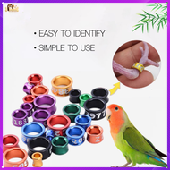 10pcs Foot Bird Ring For Bird Accessories For Love Birds Parrot Foot Ring African Birds 4mm/4.7mm