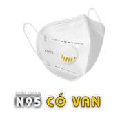 Combo 10 Masks N95 Anti-Fine Dust, Prevent Bacteria - With High Quality Air Filter Valve