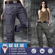 Tactical Pants IX7/IX9 Women Trousers Waterproof  Wear Resistant Many Pockets  Casual Cargo Pants