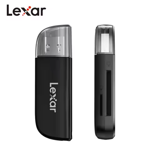Lexar Reader Dual-Slot USB3.2 Memory Card Reader Original SD Card Reader and MicroSD TF Card Reader 