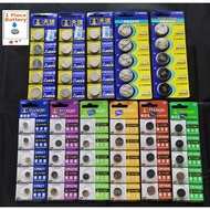 Lithium Battery 3v Coin Cell Bateri Round Bulat CR927 CR1216 CR1220 CR1616 CR1620 CR1632 CR2016 CR20