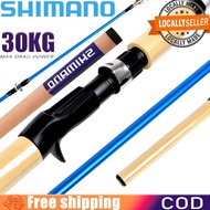 Rod Spinning Rod Joran Pancing Fishing Rod udang galah rod MH Power Jigging Rod 2024 NEW