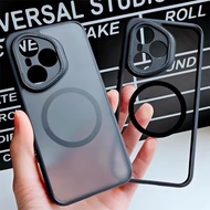 Magnet Case For Honor 400 Pro Global gt power magc 7rsr Casing wireless charge Matte Skin feel Trans