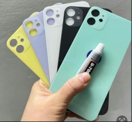 Kính lưng Cho IP 11 / 12/ 13/ 14 thường ( Tặng keo dán B7000+cây nạy kính)