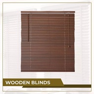 KAYU Wooden BLINDS - Horizontal Curtains - WOODEN BLINDS - WOODEN Curtains - Minimalist Curtains - Roll Curtains - WOODEN Curtains