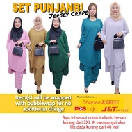 Blouse Labuh Baju Muslimah Plus Size