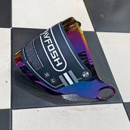 XDOT G626 VISOR (RAINBOW) -BY GRAYFOSH