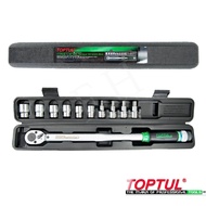 TOPTUL GAAI1102 11PCS TORQUE WRENCH SET WITH SOCKET