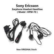 Sony Ericsson HPM-70 Headphones Stereo Portable Handfrees Earphone Mic Adapter Headset For W800 W850