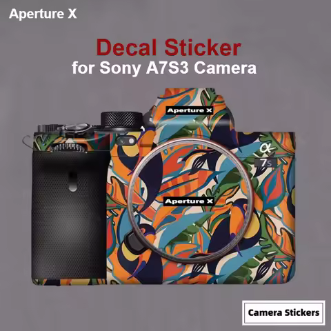 for Sony Alpha 7 SIII Camera Sticker A7S3 Premium Camera Skin For Sony A7SIII Camera Wrap Cover A7S 