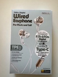 Remix Type-C wired earphone 有線耳機 music pc phone