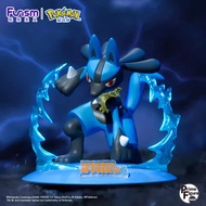 ขนาดเล็กขนาด Pokemon Anime Figurine Kyogre King Of Carp Dragon สะสมกล่องตาบอดของขวัญวันเกิดเดสก์ท็อป