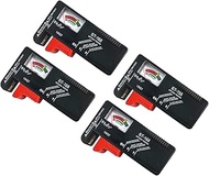 Battery Tester Checker, Small Universal Battery Checker Tester for AA AAA C D 9V 1.5V, Button Cell B