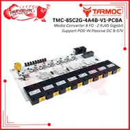 Tarmoc TMC-8SC2G-4A4B-V1-PCBA | BOARD Media Converter Switch 8FO 2LAN / 8 FO 2 Gigabit POE IN 9-57 V