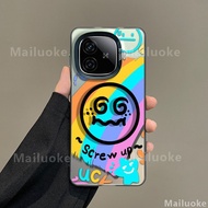 เคส IQOO Z9 5G เคส IQOO Z9 Z10 Turbo Pro เคส iQOO NEO 10 เคส IQOO Z9X เทอร์โบเคสกันกระแทกสีรุ้งหน้าย