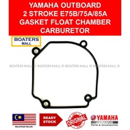 YAMAHA OUTBOARD 676-14984-00 GASKET FLOAT CHAMBER CARBURETOR 2 STROKE E75B/75A/85A 100% ORIGINAL - B