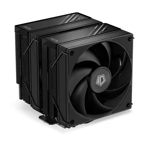 ID-COOLING FROZN A620 Black Dual-Tower CPU Air Cooler 6 Heat Pipes with FDB Fans, Compatible with LG