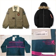 現貨 全新 原裝正版 超暖 靚厚 IT IZZUE Patched logo jacket top gun 飛機褸/MUSIUM DIV ADDICT INSANE embroidered jacke
