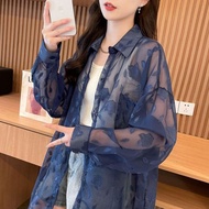 Breathable Sun Protection Rayon Blouse