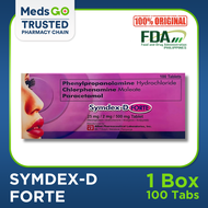 SYMDEX D  / SYMDEX D FORTE - 1 Box x 100 Tabs