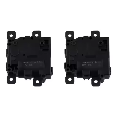 2X 063800-2110 Car AC Radiator Damper Actuator For Toyota Crown Lexus GS Is 2012-2019 Servo Motor De