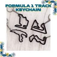 F1 Formula 1 Race Track Acrylic Keychains 3mm PAPOLS