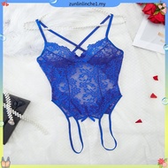 Seductive Ababoon lace one-piece pajamas set exported to the UK, color number 02