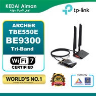 TP-LINK Archer TBE550E BE9300 Wi-Fi 7 Bluetooth 5.4 PCIe Adapter