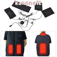 KANGNAI Heating Pad, 4 in1 5V 2A USB Electric Heated Jacket, Durable 3 Gear Levels Foldable Washable