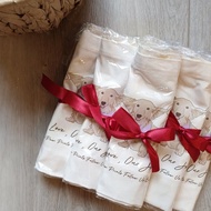 【客製清新風格插畫 婚禮似顏繪 杯墊/帆布袋/婚禮小物設計】