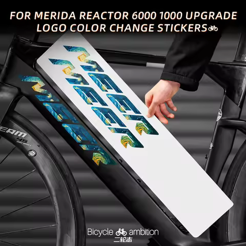 For Merida Reacto 6000 1000 Road Bike Upgrade Version Logo Color Changing Stickers Wraps Bicycle Cus