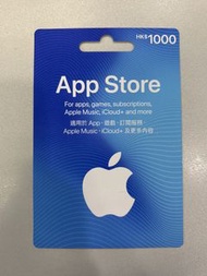 Apple App Store Gift Card HK$1000