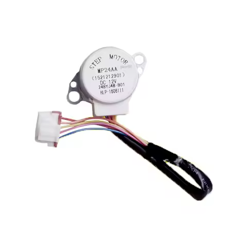 13cm Air Conditioner Stepping Motor Replacement MP24AA Wind Step Sweeping Motor for Gree Air Conditi