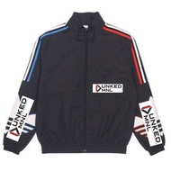 ADI Tricol Tt Embroidered Logo Stand Collar Sports Jacket Black