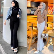 Flare Pants - Highwaist Flare Pants - Highwaist Curly Cutbray