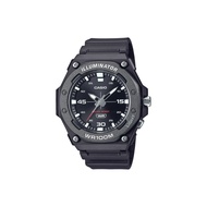 (2 Years Warranty) Casio Men Analog Watch MW-620H Series Black Resin Strap (TWP-01)