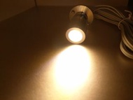 12v led射燈 2w銀殼(暖光) 12v 2w Warm White 3000k LED Spotlight
